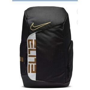 Nike Elite Pro Basketball Backpack – Black/Gold